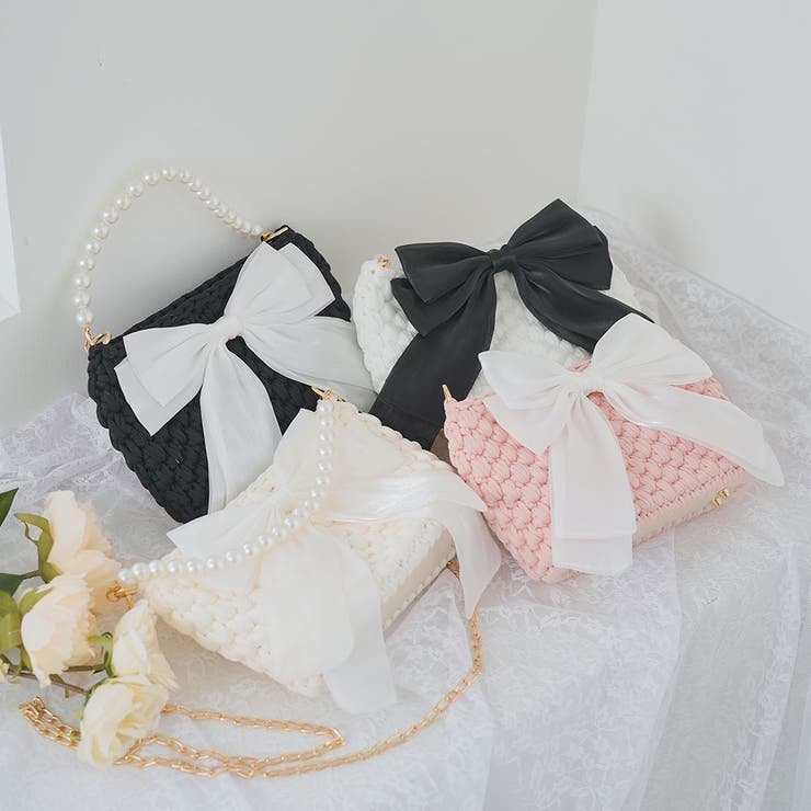 2wayリボンガーリーバッグ 量産型 地雷系 夢展望 | DearMyLove | 詳細画像2 