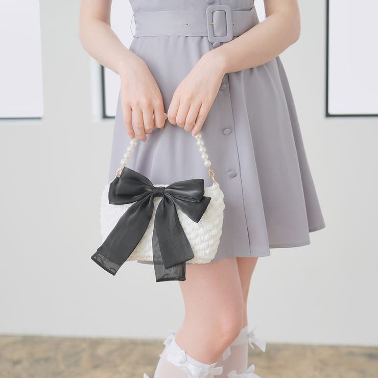 2wayリボンガーリーバッグ 量産型 地雷系 夢展望 | DearMyLove | 詳細画像8 