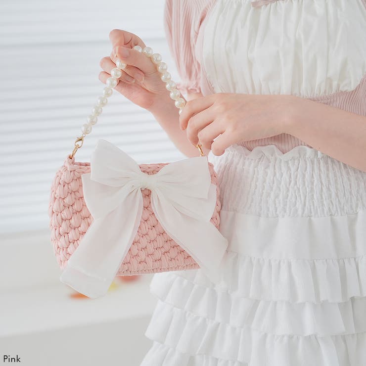 2wayリボンガーリーバッグ 量産型 地雷系 夢展望 | DearMyLove | 詳細画像9 