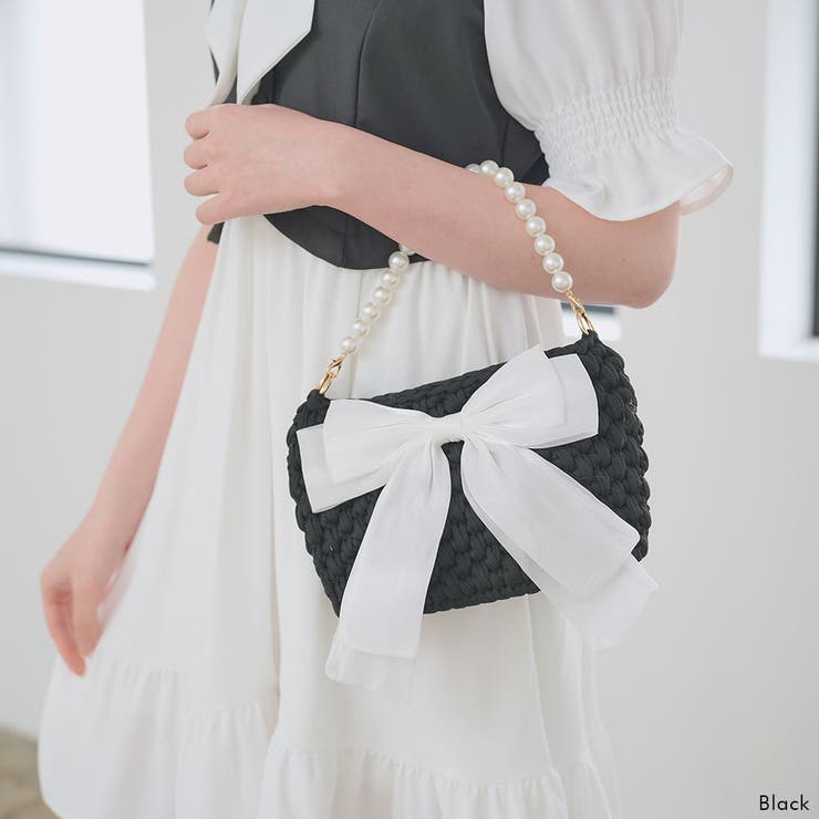 2wayリボンガーリーバッグ 量産型 地雷系 夢展望 | DearMyLove | 詳細画像11 