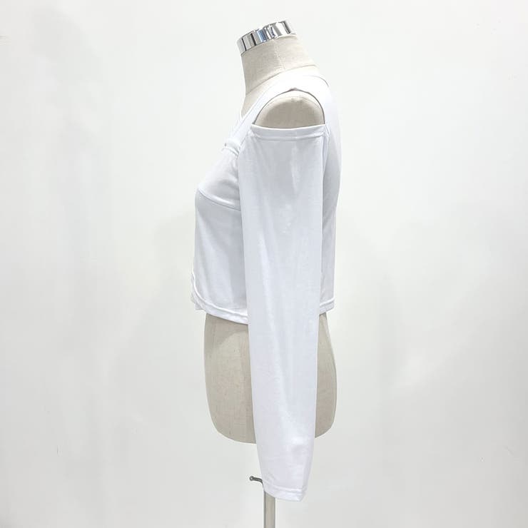 アシメントリーカットデザイントップス 韓国 夢展望 | 夢展望 | 詳細画像13 