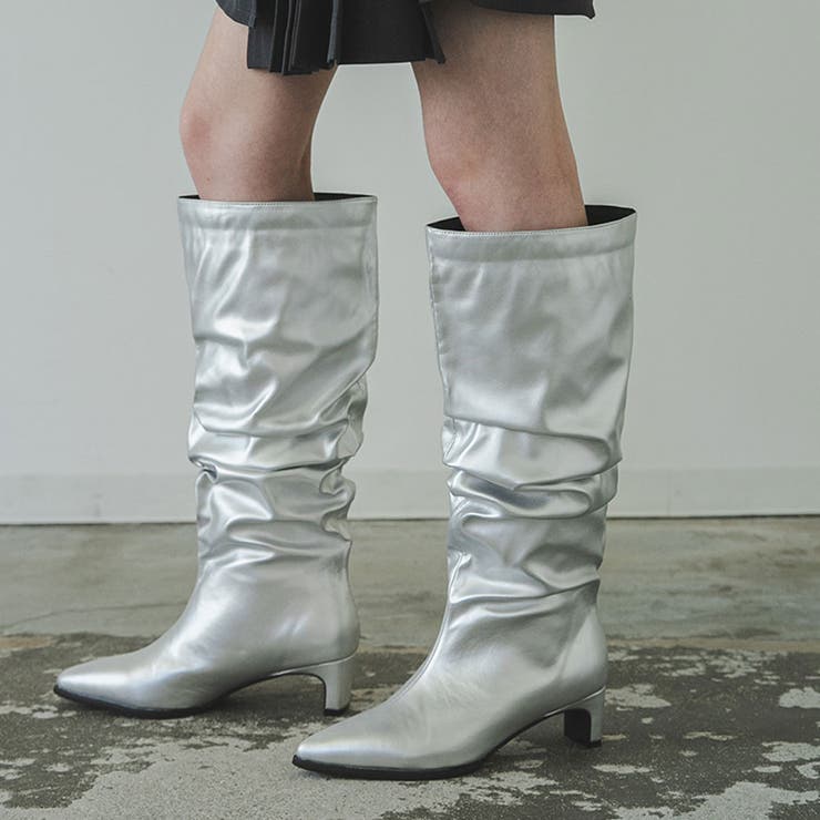 しゅくしゅルーズロングブーツ 韓国 夢展望 | 夢展望 | 詳細画像22 