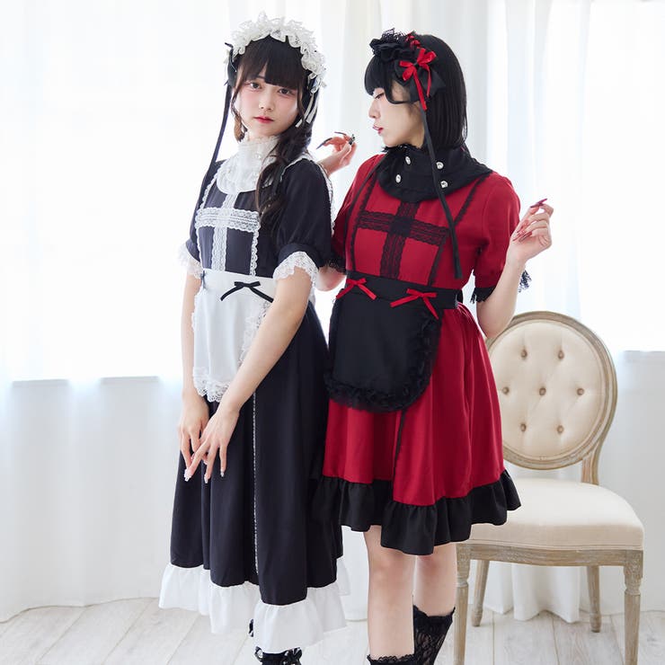 ナースメイドレースワンピース 量産型 地雷系 夢展望 | DearMyLove | 詳細画像14 