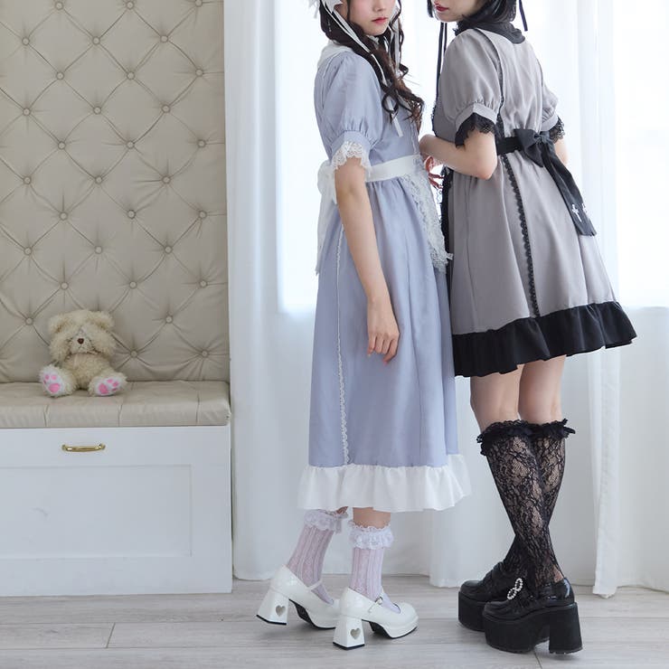 ナースメイドレースワンピース 量産型 地雷系 夢展望 | DearMyLove | 詳細画像24 