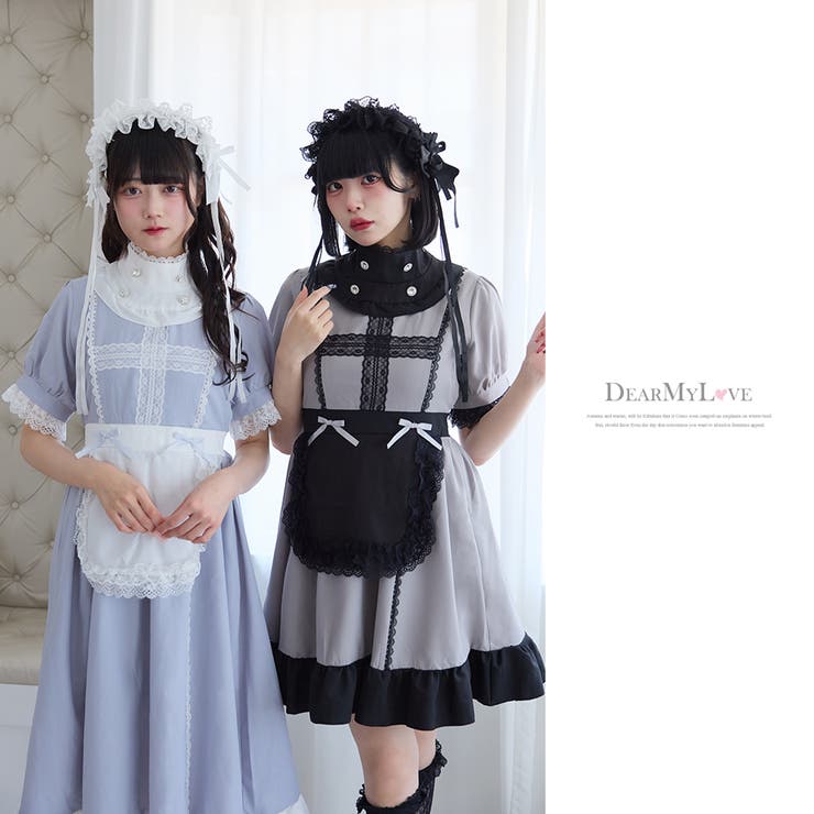 ナースメイドレースワンピース 量産型 地雷系 夢展望 | DearMyLove | 詳細画像26 