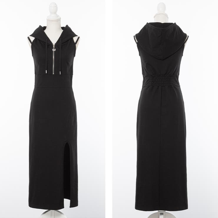 Naviモチーフフーディーワンピ 量産型 地雷系 夢展望 | DearMyLove | 詳細画像12 