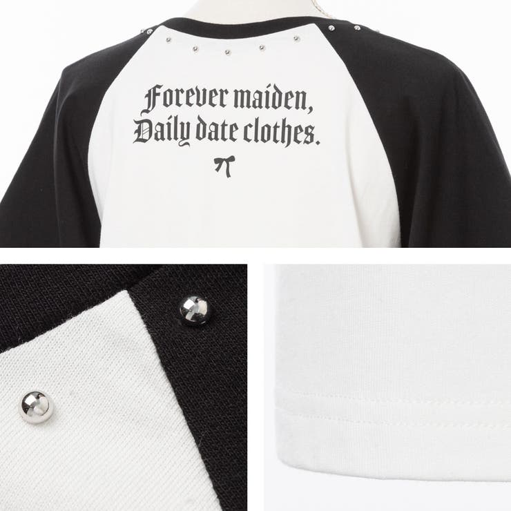 ハートチェーンラグランtee 量産型 地雷系 夢展望 | DearMyLove | 詳細画像21 