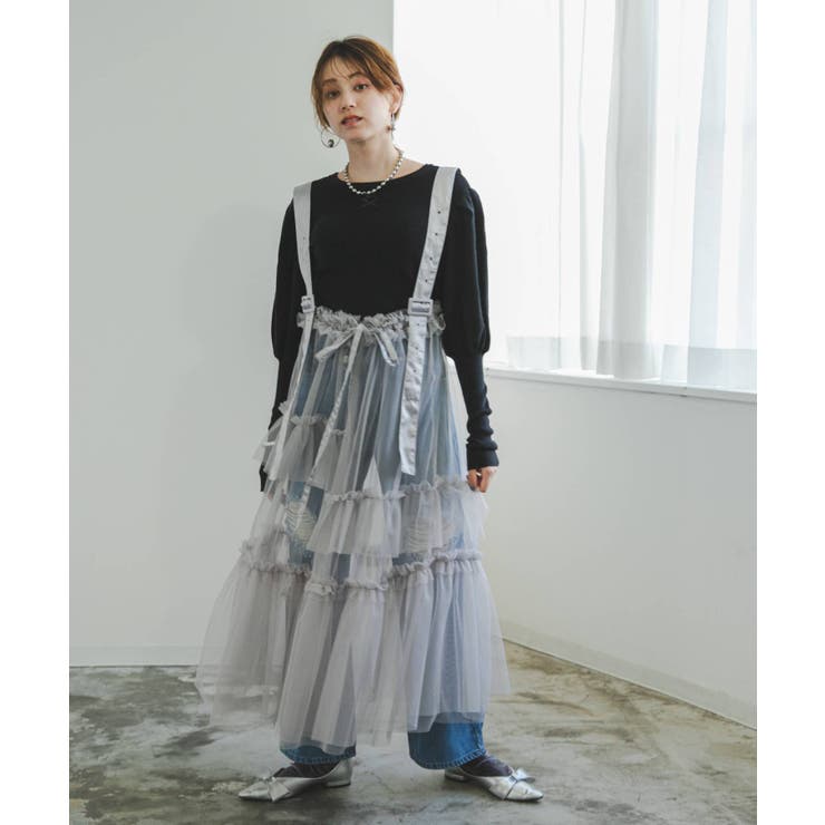 2wayパフスリーブリボンニット 韓国 夢展望 | 夢展望 | 詳細画像22 