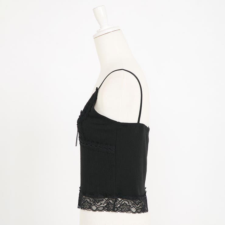 レースキャミor透け蝶々キャミ選べるカットソー 韓国 夢展望 | 夢展望 | 詳細画像22 