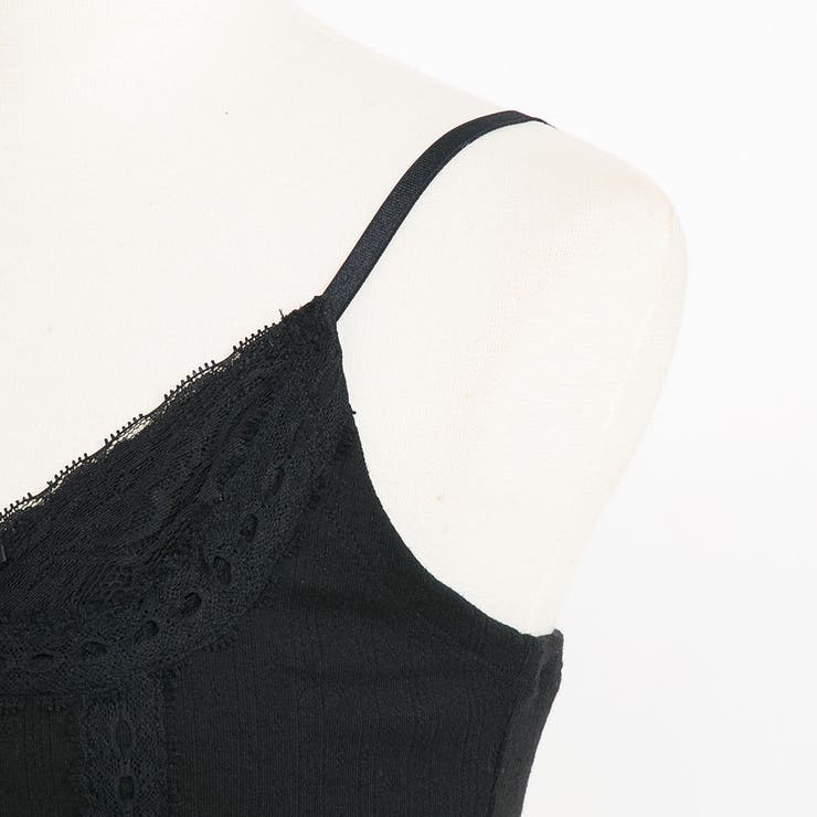 レースキャミor透け蝶々キャミ選べるカットソー 韓国 夢展望 | 夢展望 | 詳細画像24 