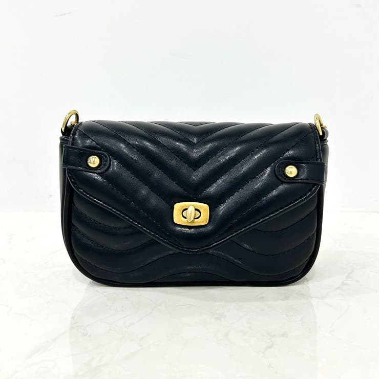 ミニポーチ付きキルティングチェーンクロスバッグ 韓国 夢展望 | 夢展望 | 詳細画像12 