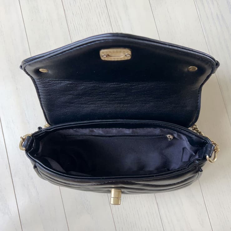 ミニポーチ付きキルティングチェーンクロスバッグ 韓国 夢展望 | 夢展望 | 詳細画像15 