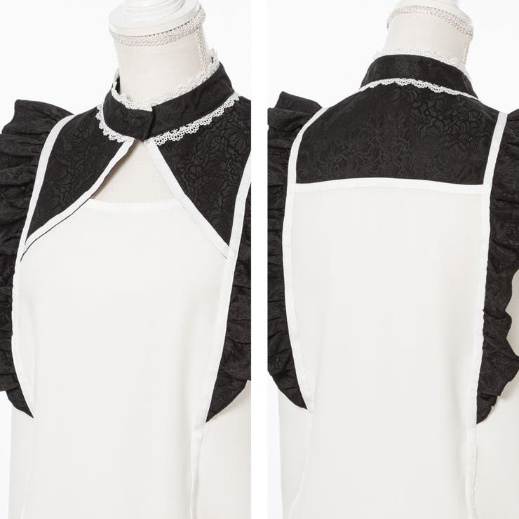 チャイナショルダーウィングブラウス 量産型 地雷系 夢展望 | DearMyLove | 詳細画像30 