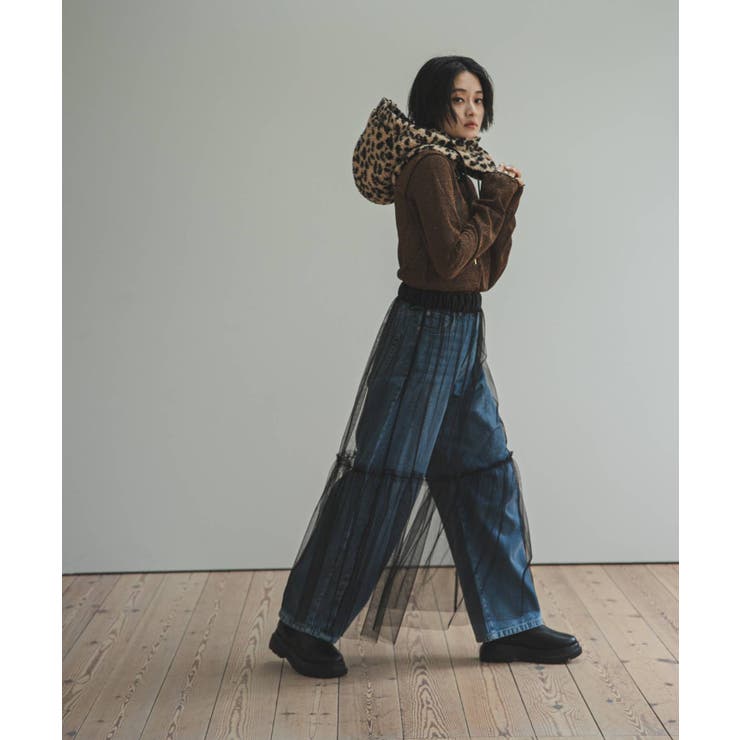 タフタ×チュールレイヤードスカート 韓国 夢展望 | 夢展望 | 詳細画像30 