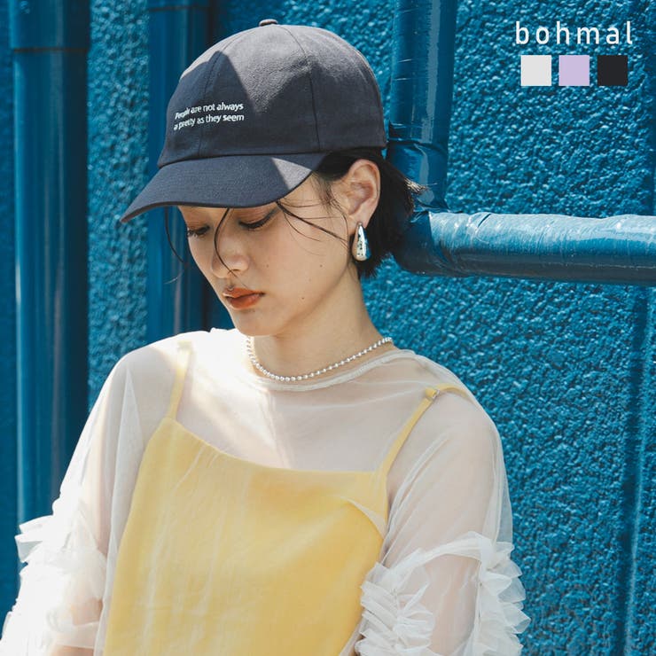 カラーロゴキャップ 韓国 夢展望 bohmal(ボマール) | 夢展望 | 詳細画像1 