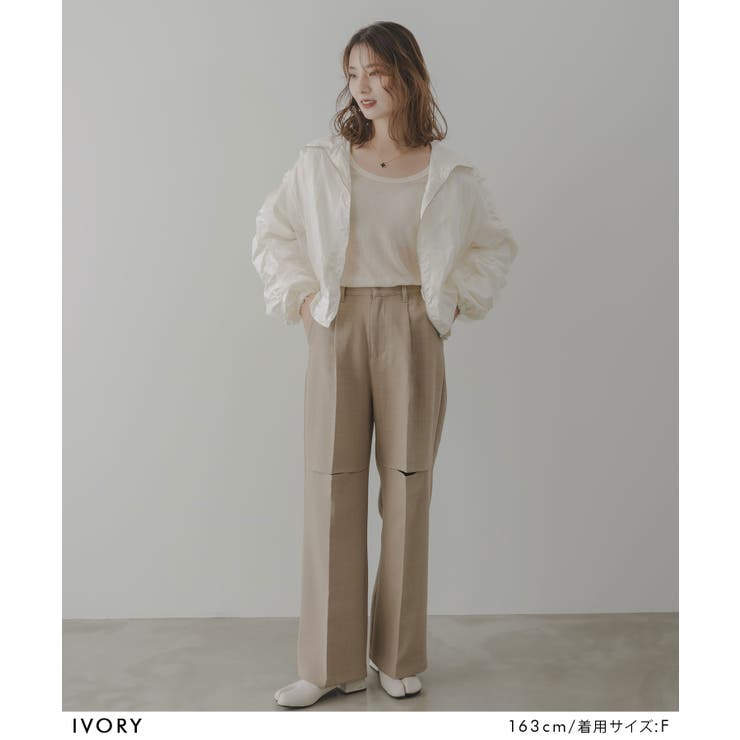 シャイニー×チュールシャーリングブルゾン 韓国 夢展望 | 夢展望 | 詳細画像4 