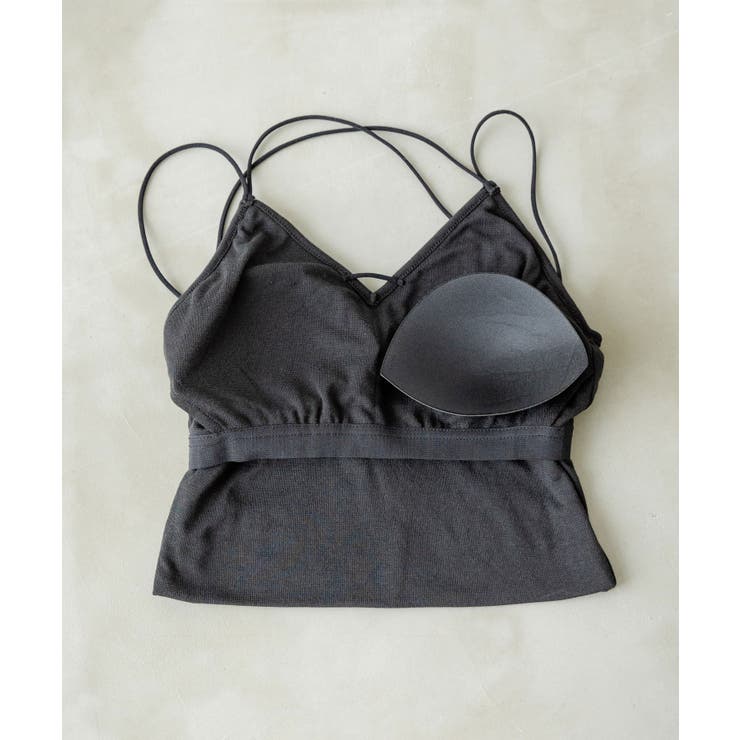 カップ付きバッククロスキャミ 韓国 夢展望 | 夢展望 | 詳細画像25 