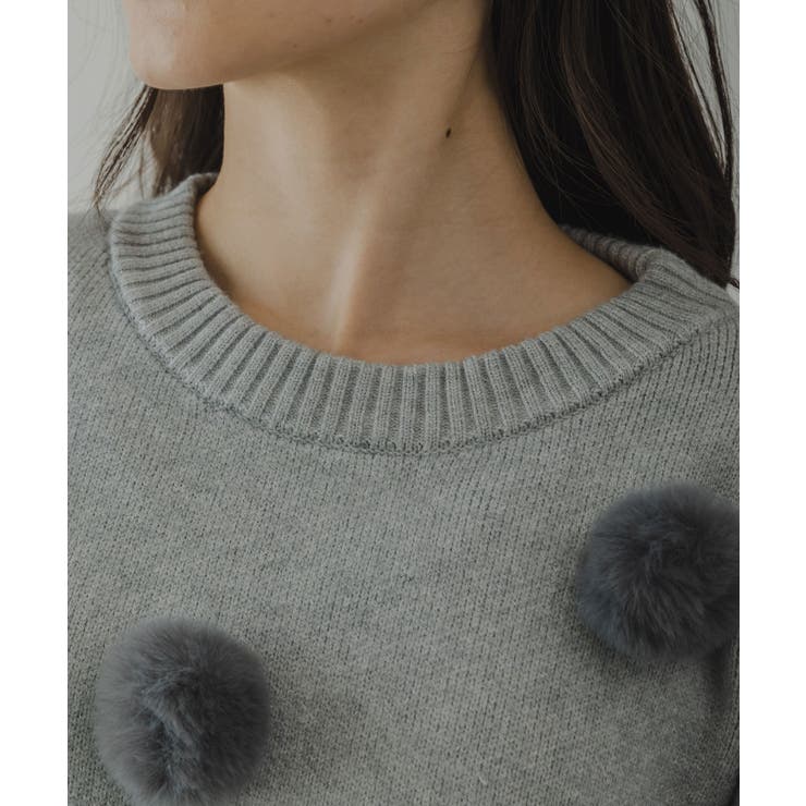 ファーポンポンニット 韓国 夢展望 | 夢展望 | 詳細画像16 