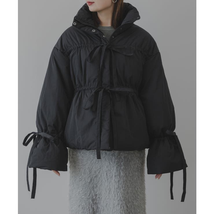 メニーリボンフェイクダウンコート 韓国 夢展望 | 夢展望 | 詳細画像38 