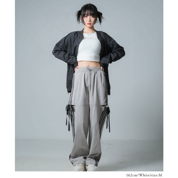 透けレースリボンハートカットソー 韓国 夢展望 | 夢展望 | 詳細画像4 