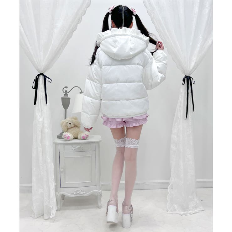 選べるデザイン中綿ハートブルゾン 量産型 地雷系 夢展望 | DearMyLove | 詳細画像3 