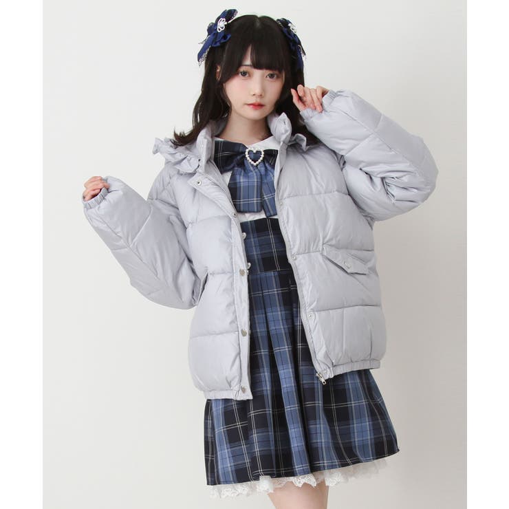 選べるデザイン中綿ハートブルゾン 量産型 地雷系 夢展望 | DearMyLove | 詳細画像22 