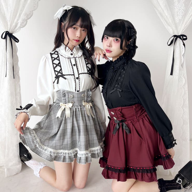地雷系 ブラウス DearMyLove NOEMIE サックス ブルー 51b4JlXawbL._AC_SL1500_.jpg
