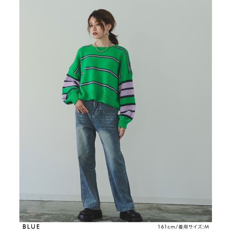 ストーンツキルーズデニムパンツ 韓国 夢展望 bohmal(ボマール) | 夢展望 | 詳細画像9 