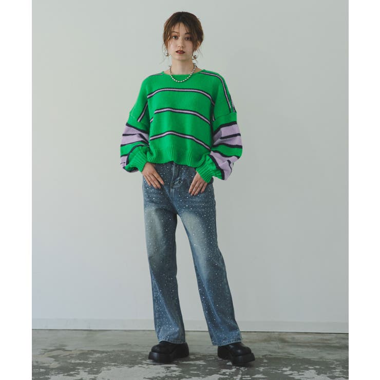 ストーンツキルーズデニムパンツ 韓国 夢展望 bohmal(ボマール) | 夢展望 | 詳細画像11 