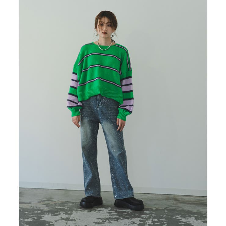 ストーンツキルーズデニムパンツ 韓国 夢展望 bohmal(ボマール) | 夢展望 | 詳細画像12 