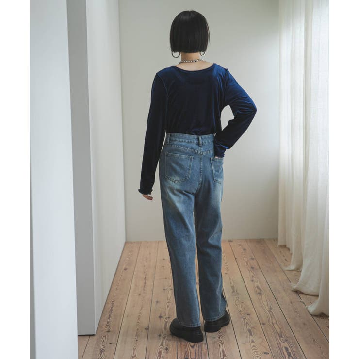ストーンツキルーズデニムパンツ 韓国 夢展望 bohmal(ボマール) | 夢展望 | 詳細画像25 
