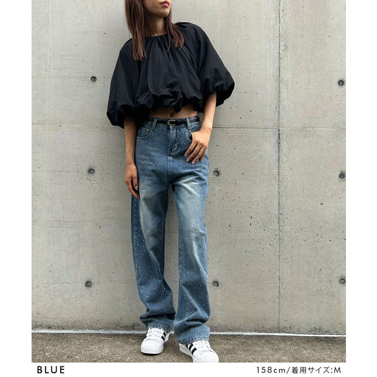 ストーンツキルーズデニムパンツ 韓国 夢展望 bohmal(ボマール) | 夢展望 | 詳細画像29 
