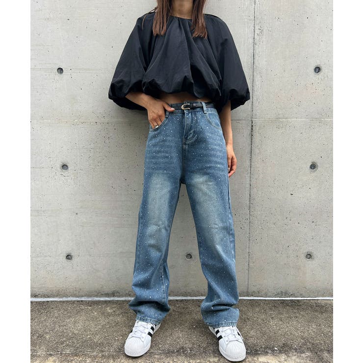 ストーンツキルーズデニムパンツ 韓国 夢展望 bohmal(ボマール) | 夢展望 | 詳細画像30 