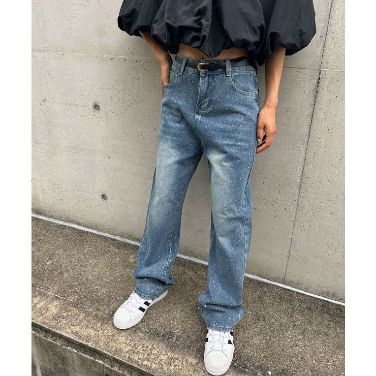 ストーンツキルーズデニムパンツ 韓国 夢展望 bohmal(ボマール) | 夢展望 | 詳細画像32 