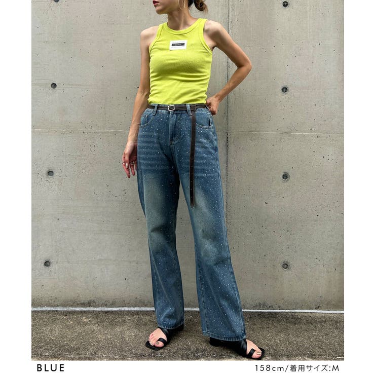 ストーンツキルーズデニムパンツ 韓国 夢展望 bohmal(ボマール) | 夢展望 | 詳細画像34 