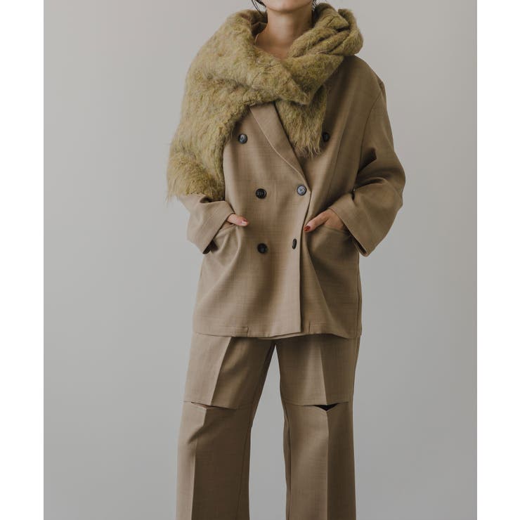 膝スリットスラックスパンツ 韓国 夢展望 | 夢展望 | 詳細画像22 