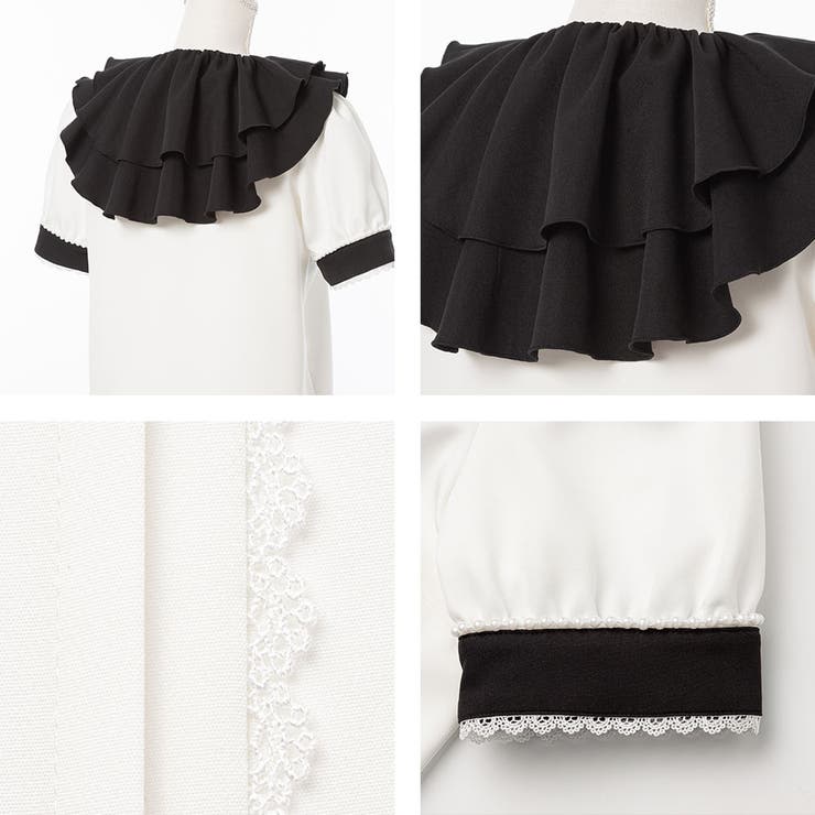 二段フリルセーラーブラウス 量産型 地雷系 夢展望 | DearMyLove | 詳細画像24 