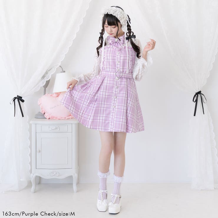 レースドッキングビスチェワンピ 量産型 地雷系 夢展望 | DearMyLove | 詳細画像13 