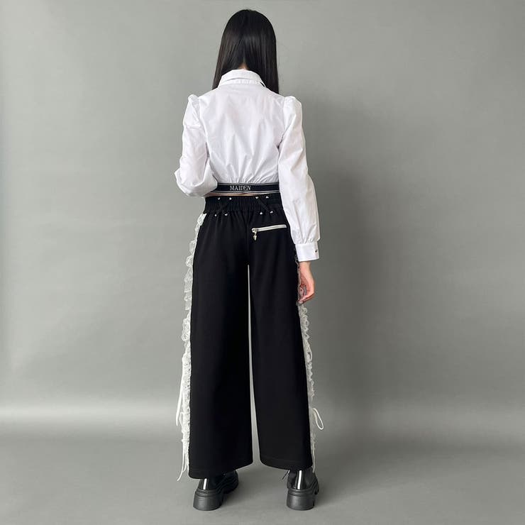 新品　正規品　監禁ハーネスシャツ【White】　DimMoire　地雷系 DIMMOIRE 監禁ハーネスシャツ【White】