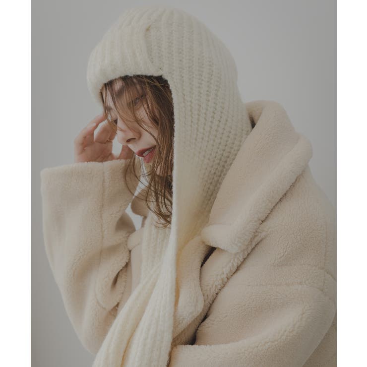 マフラーフライトニットキャップ/フライトビーニー 韓国 夢展望 | 夢展望 | 詳細画像9 