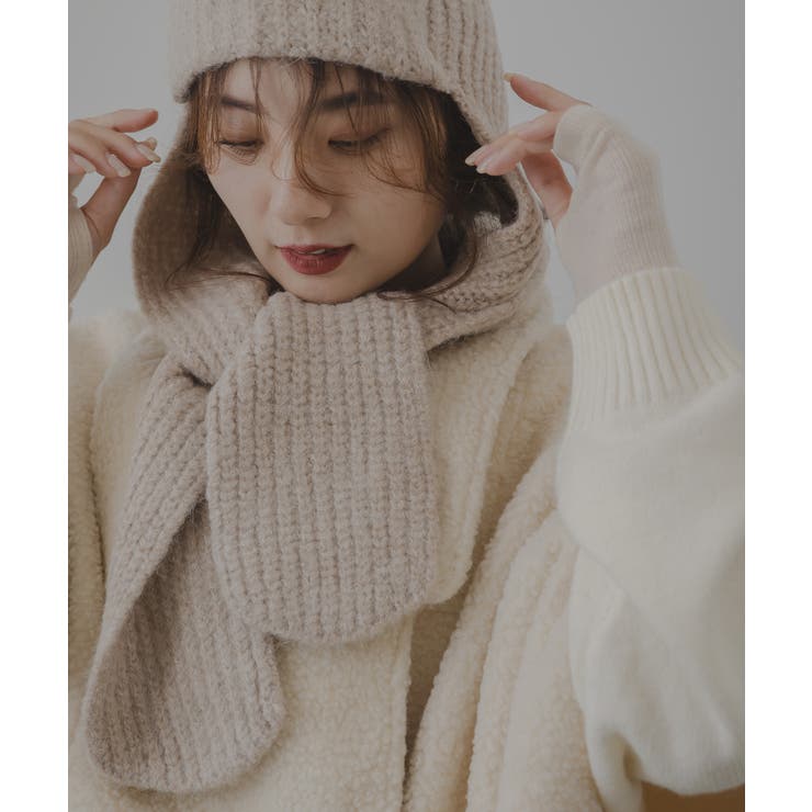 マフラーフライトニットキャップ/フライトビーニー 韓国 夢展望 | 夢展望 | 詳細画像15 