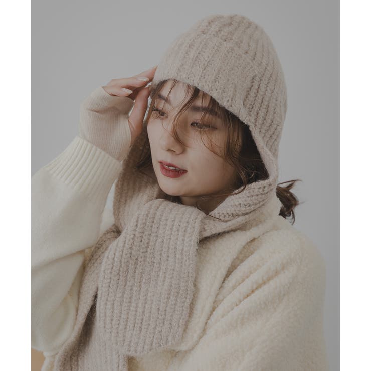 マフラーフライトニットキャップ/フライトビーニー 韓国 夢展望 | 夢展望 | 詳細画像16 