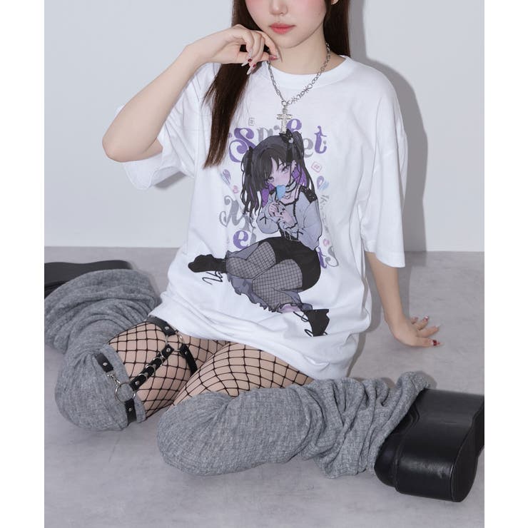ルミネ限定Tシャツ 量産型 地雷系 夢展望 | DearMyLove | 詳細画像4 