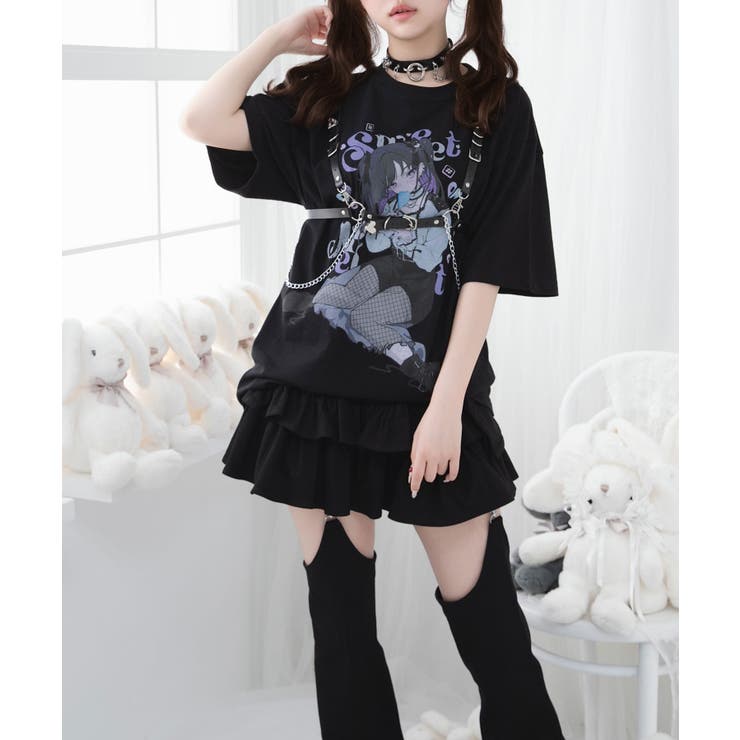 ルミネ限定Tシャツ 量産型 地雷系 夢展望 | DearMyLove | 詳細画像6 