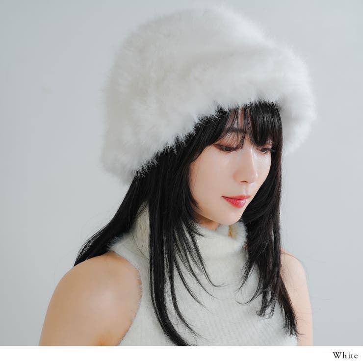 ボリュームエコファー帽子 韓国 夢展望 | 夢展望 | 詳細画像2 