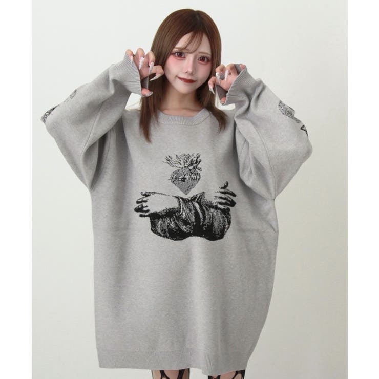 イマジナルマリアビッグニット 量産型 地雷系 夢展望 | DearMyLove | 詳細画像6 