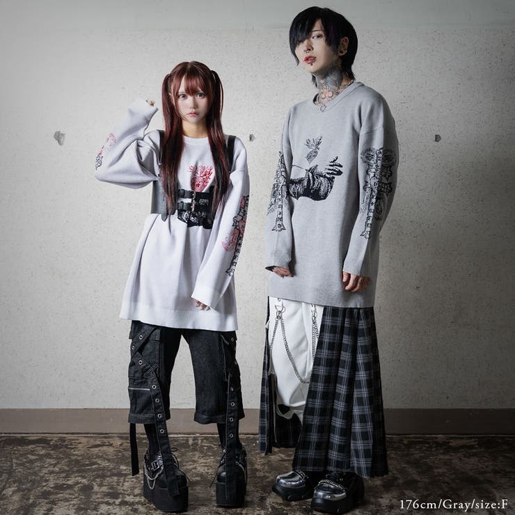 イマジナルマリアビッグニット 量産型 地雷系 夢展望 | DearMyLove | 詳細画像15 