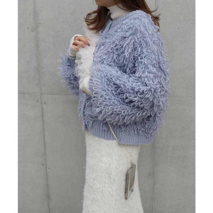 ループヤーン前後2wayカーディガン 韓国 夢展望 | 夢展望 | 詳細画像11 