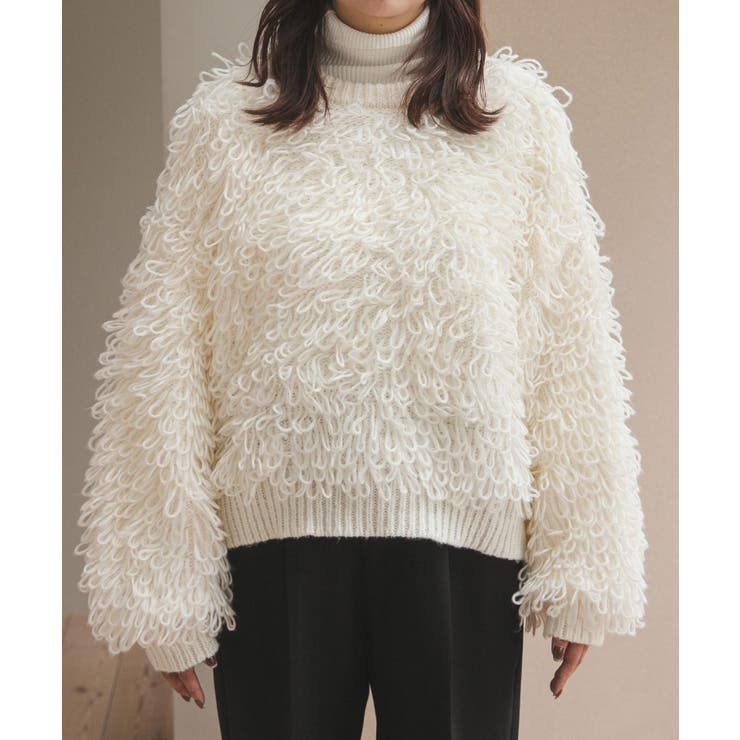 ループヤーン前後2wayカーディガン 韓国 夢展望 | 夢展望 | 詳細画像19 