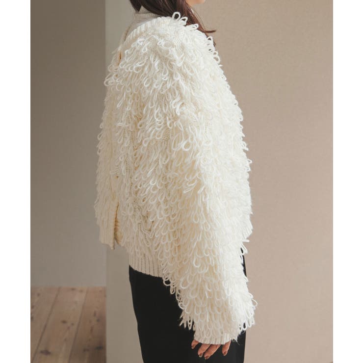 ループヤーン前後2wayカーディガン 韓国 夢展望 | 夢展望 | 詳細画像21 